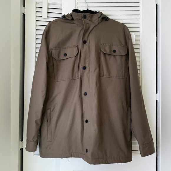 BYLT Ridgeline 3-in-1 Field Coat Jacket Taupe/Olive XL - Picture 2 of 16